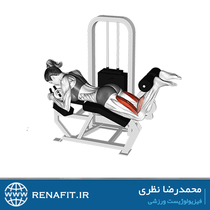 پشت پا خوابیده دستگاه
